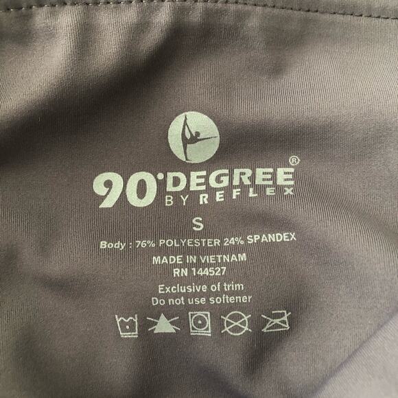 90 Degree by Reflex high waist purple leggings - Picture 5 of 5